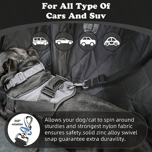 Headrest Car Dog Safety Seatbelt