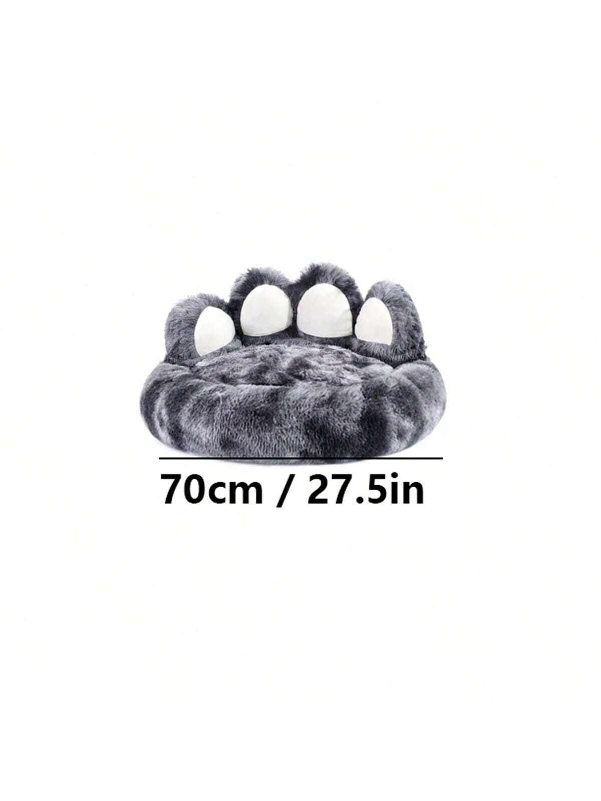 27in 35in 43in Calming Dog Beds For Large Dogs, Faux Fur Donut Cuddler Dog Bed, Round Fluffy Pillow, Washable Pet Bed For Dogs