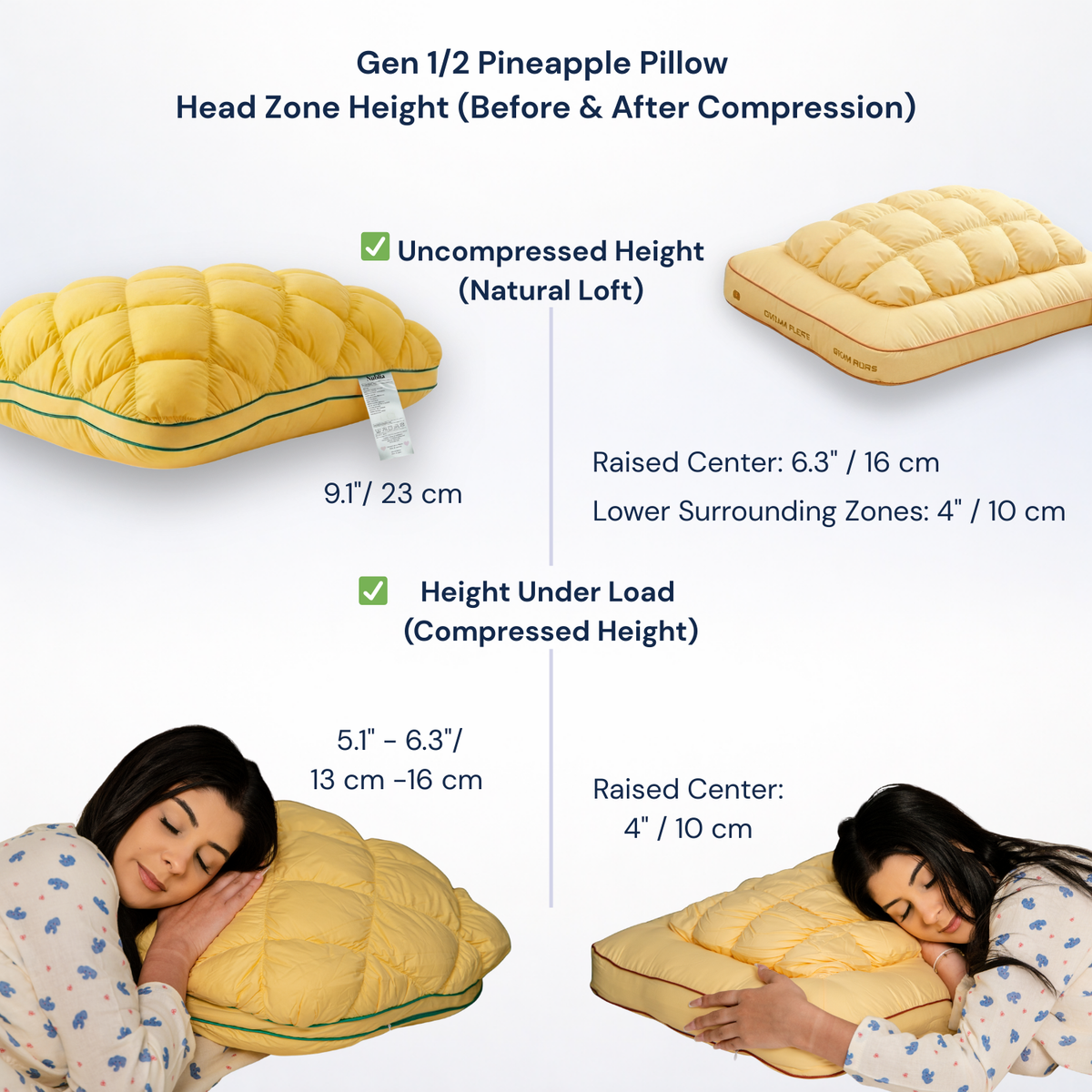 The Original Nublia Pineapple Pillow
