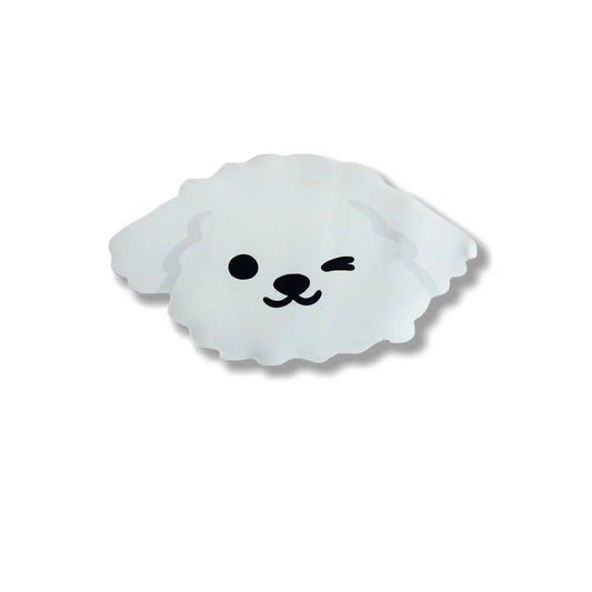 Kawaii Cartoon Diatomaceous Earth Pet Mat – Water-Absorbent Quick-Drying Non-Slip Dog & Cat Dining Kennel Mat (3 Designs, 4 Sizes)