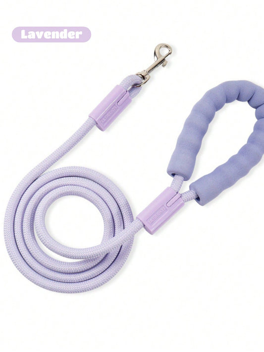 Dopamine Color Dog Leash, Explosion-Proof Colorful Nylon Round Rope For Walking Dogs Outdoor