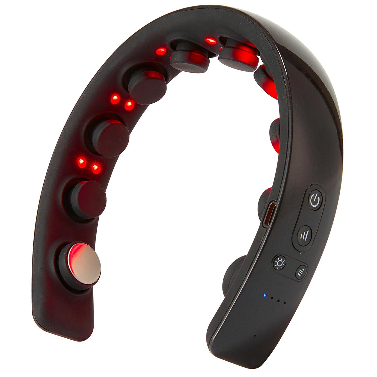 H2 HANDS-FREE Electric Scalp Massager for Head Massage with Heat, 10 Vibrating Contacts, 5 Massage Modes, Wearable Headband Design for Relaxation and Daily Stress Relief