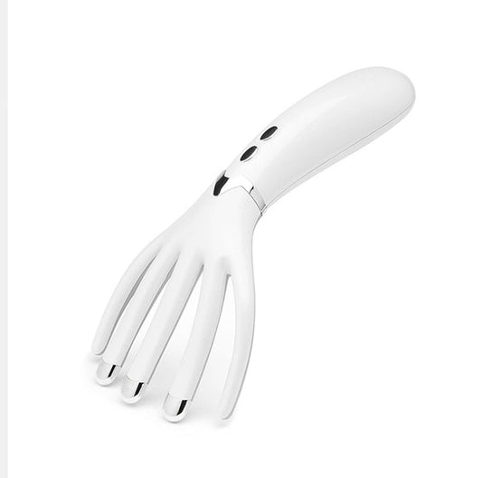 Mini Portable Rechargeable Multifunctional Head Massager Massage Comb, Rechargeable